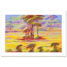 Meko - Untitled Original Acrylic Painting on Canvas Hand Signed by Artist w/ COA