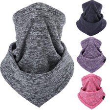 Winter Windproof Fleece Warmer Neck Gaiter Ski Scarf Half Face Mask Balaclava US