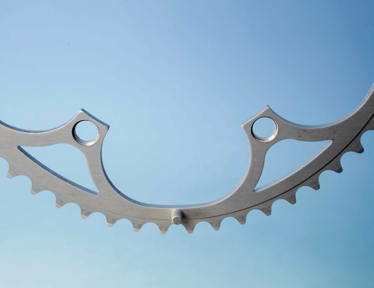 CORONA VINTAGE BREV. CAMPAGNOLO CHORUS CHAINRING 52t 52-AS BCD 135 NOS NUOVA