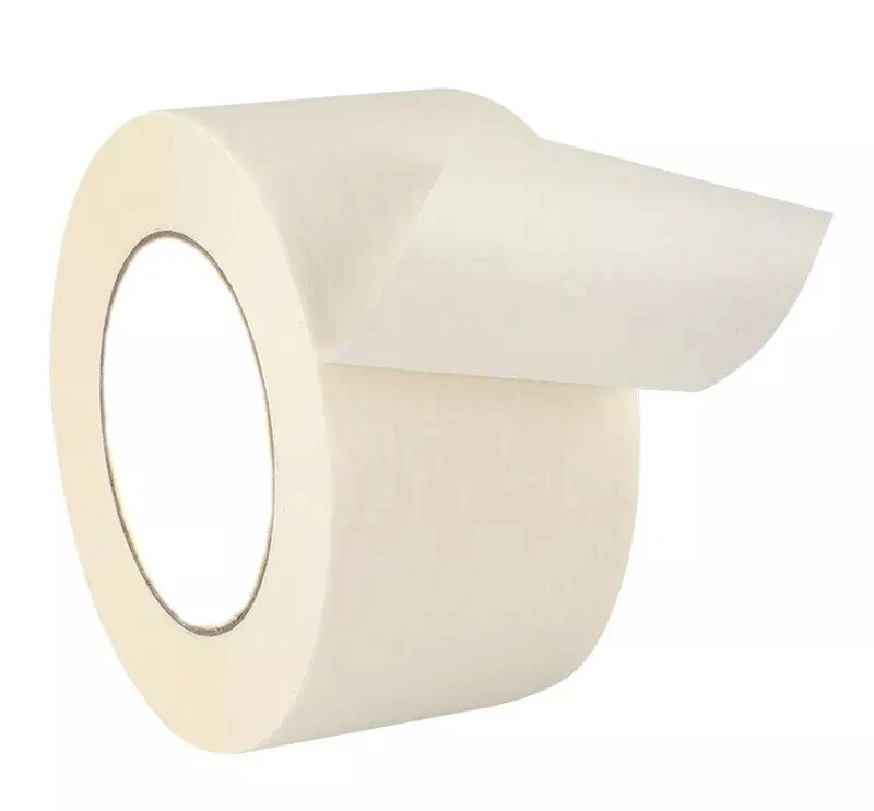 MASKING TAPE LOW TACK 50MM-25MM X 50M WHITE PAINTING EDGES TAPE - Image 3 of 4