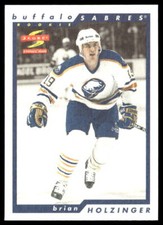 Brian Holzinger 1996-97 Score Golden Blades #266 - Buffalo Sabres