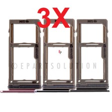 3X Samsung Galaxy Note 9 N960 N960U Single Sim Tray Sim Card Tray SD Card Holder