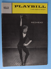 Playbill June 1959 Redhead 46th Street Theatre Gwen Verdon Richard Kiley