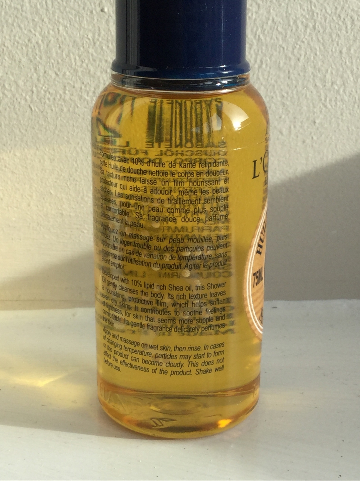 L'Occitane Amande Body Shower Oil 10 Shea Oil 75ml eBay