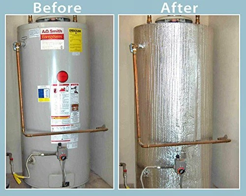 Save on water heating costs with an insulation blanket - Carolina