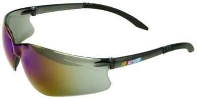 NASCAR GT Safety Glasses with Blue Mirror Lens ANSI Z87