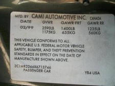 Used Front Left Lower Lower Control Arm Front Fits 1999 Chevrolet Metro Front L