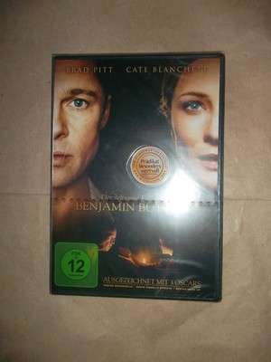 NEU Der seltsame Fall des Benjamin Button (DVD) Fantasy Brad Pitt Cate Blanchett