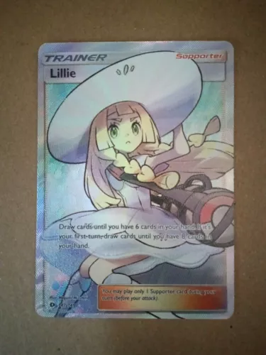 Lillie Sun & Moon Base Set 147/149 Holo Full Art Trainer