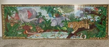 Vintage Pat Wong jungle lithograph 1988