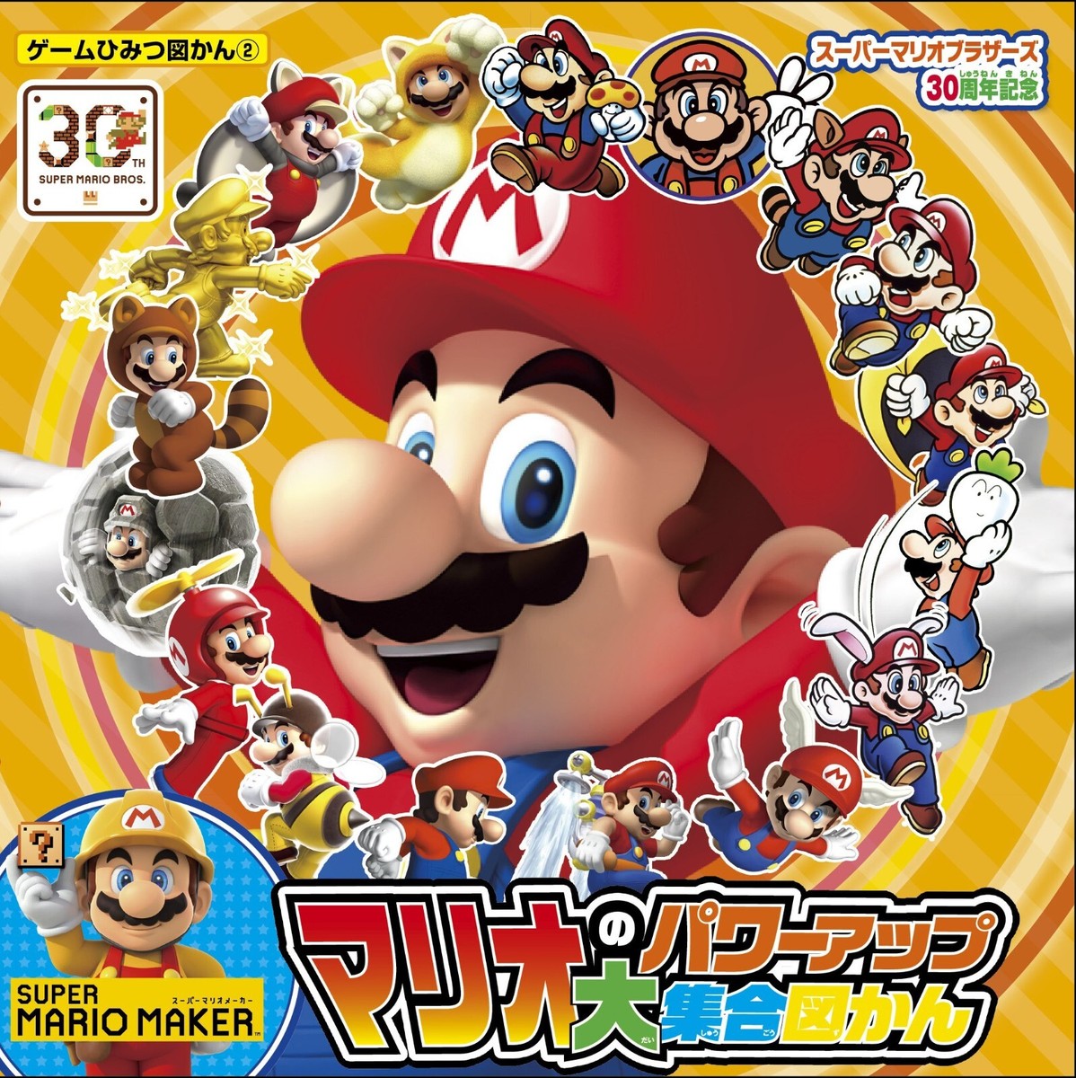 Super Mario Bros. 30th Anniversary Mario Power Up Pictorial Book