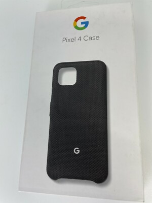 Genuine Original Google slim thin Case for Google Pixel 4 - Just Black