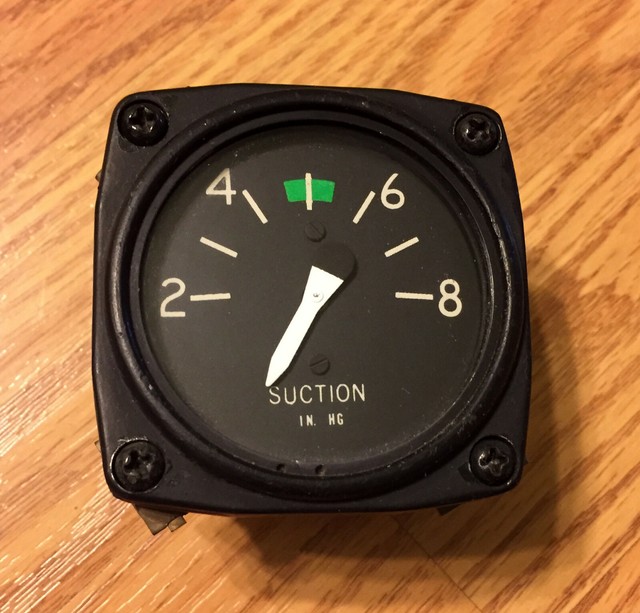 Cessna Vacuum Suction Gauge P/n 31021 for sale online eBay