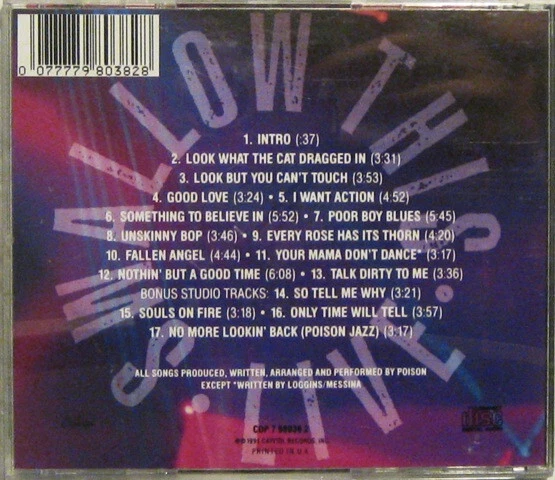 Poison Swallow This Live CD Album 9845 - Bild 2 von 3