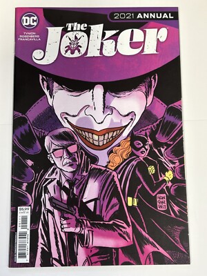 THE JOKER 2021 ANNUAL #1 2022 NEAR MINT DAN HIPP VARIANT DC COMICS b-461