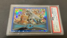 2012 Cam Newton Topps Chrome Blue Refractor /199 PSA 10 GEM MINT. POP 2