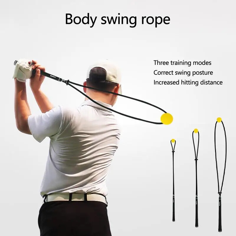 Golf Swing Practice Rope Adjustable Golf Practice Swing Trainer