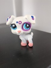 figurine PETSHOP   2306 Chien Jack Russel tâcheté comme  dalmatien pet shop LPS