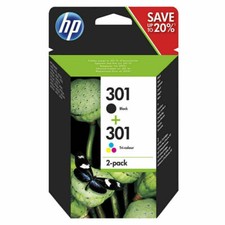 Genuine HP 301 / 301XL Black & Colour Ink Cartridge For DeskJet 1010 Printer Lot