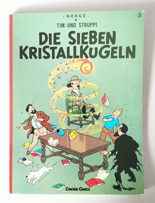 Comic - Tintin - Las 7 Bolas de Cristal - Hergé - Tim und Struppi - 1996