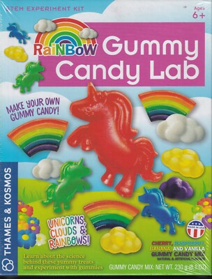 RAINBOW GUMMY CANDY LAB -Thames & Kosmos STEM Experiment Kit (NEW)
