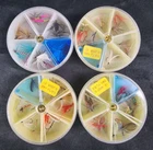 Dry Fly Assortment 12 Per Package Random Assorted Barbed Trout Fishing