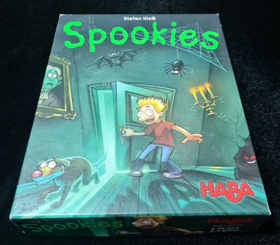 HABA Spookies Brettspiel Stefan Klob Selten Deutsch Englisch Brandneu