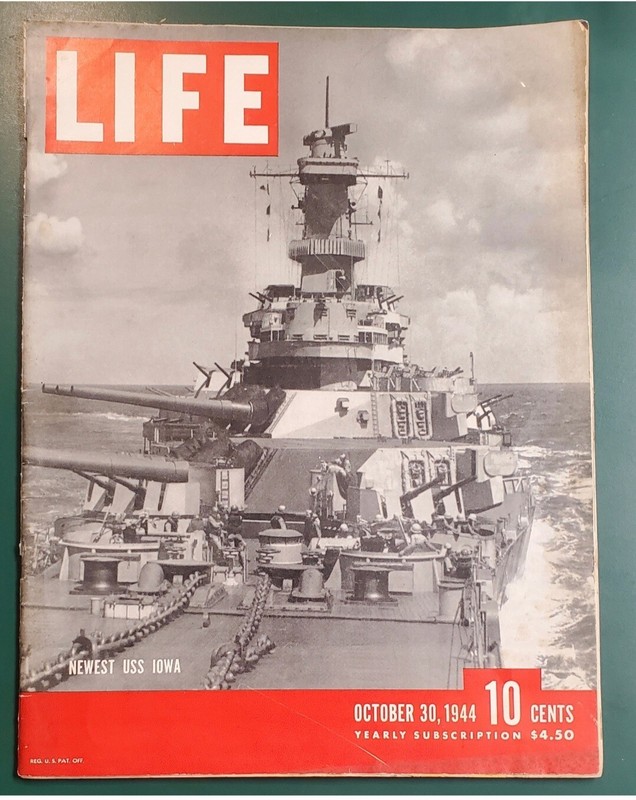 Life - October 30, 1944 Back Issue