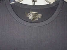 WEERTI THERMAL UNDERWEAR WOMENS SZ S SLATE GRAY FLEECE LINED BASE LAYER LNWOT