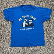 Vintage 1990 Phi Kappa Sigma Skull Brothers Greek Graphic Cotton USA Made Large