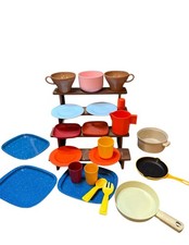 Vintage Kids Kitchen Playset Toy: Tupperware, Little Tikes And More 20 Plus