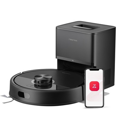 Robot Vacuum Mop Self Empty 10000Pa Suction Pet Hair Q7 M5+ Black 7-9 roborock