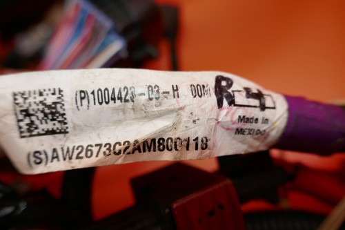 TESLA MODEL S FRONT MAIN BODY WIRE HARNESS 2012 2013 2014 2015 1004423-03-H - Bild 9 von 10