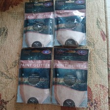 4 X Paint Glitter " Rose Gold " 70g By Turner & Grey For Walls & Woodwork  BNIP