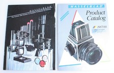 HASSELBLAD PRODUCT CATALOG , SET OF 2, 1987/88  1989