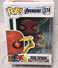 Funko Pop # 574 Iron Spider w/ Bano Gauntlet Marvel Avengers Endgame Vinyl