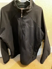 Marmot Fleece-Lined Soft Shell Jacket Mens XXL 2XL Full Zip Solid Black Color