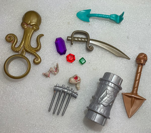 7" Chest Kinetic Sand Gold Treasure Hunt Playset  PARTS ONLY