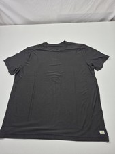Vuori Strato Tech Tee Shirt Mens 2XL Black Lightweight Short Sleeve