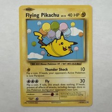Carta Rara Segreta Pikachu Volante Pokemon XY Evoluzioni 110/108 Near Mint 