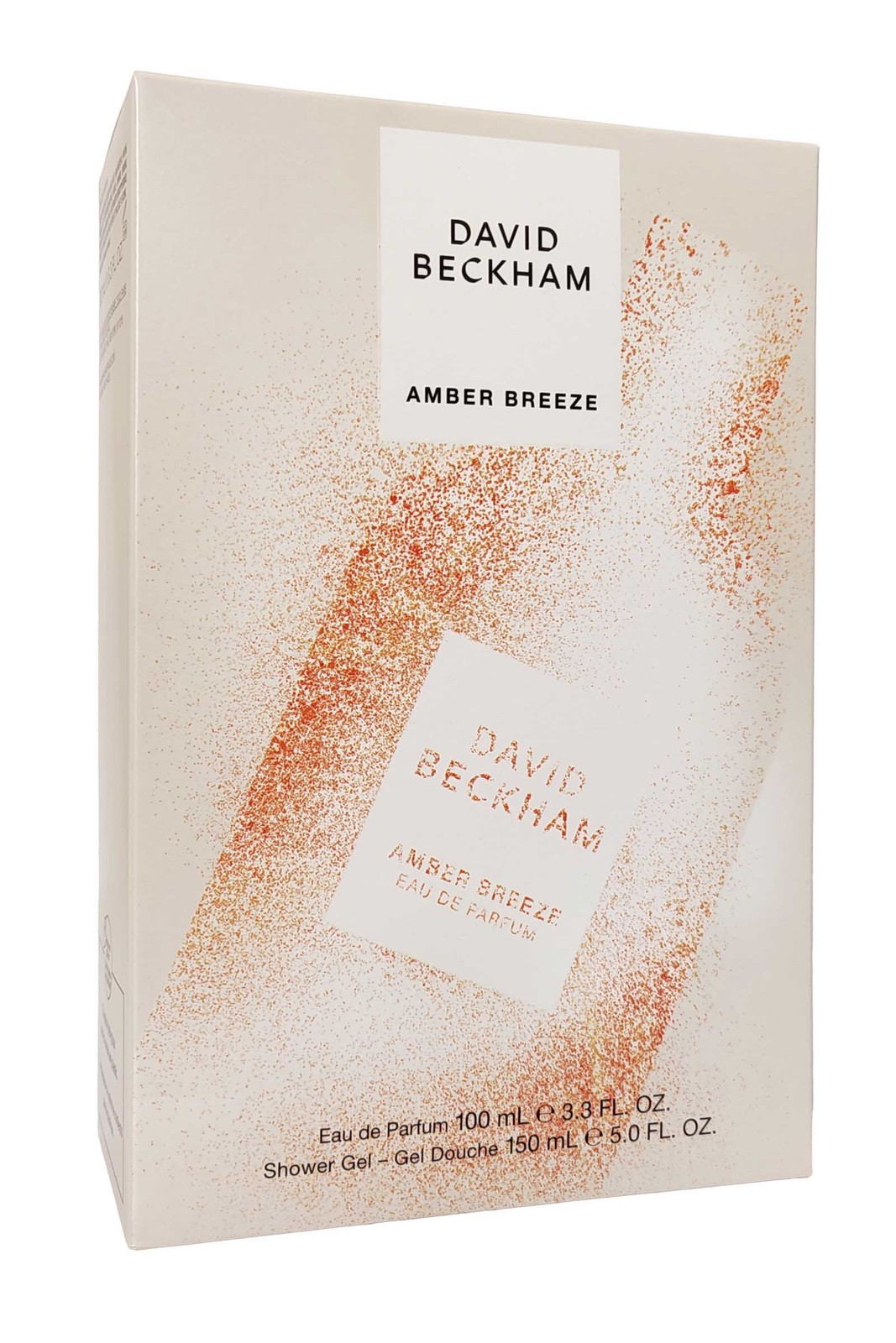 David Beckham Amber Breeze EDP Spray 100Ml Gel Doccia 150Ml Profumo Da Uomo