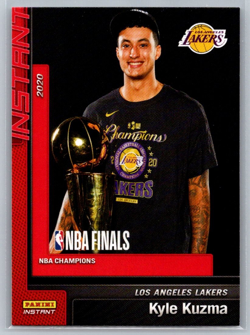 2019-20 Panini Instant NBA Champions #14 Kyle Kuzma Los Angeles Lakers