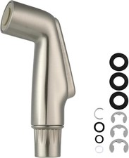 Universal Kitchen Sink Sprayer Brushed Nickel Side Spray Head Faucet Replacement