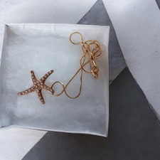 Starfish necklace 18" chain