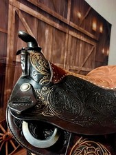 Augenweide! Westernsattel handbemalt  Einzelstück Simco