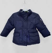 Tommy Hilfiger Toddler Boys Girls 18M Blue Padded Winter Jacket