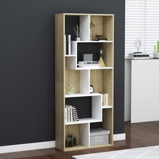 Book Cabinet Bookshelf Bookcase Storage Rack Book Stand Engineered Wood vidaXL