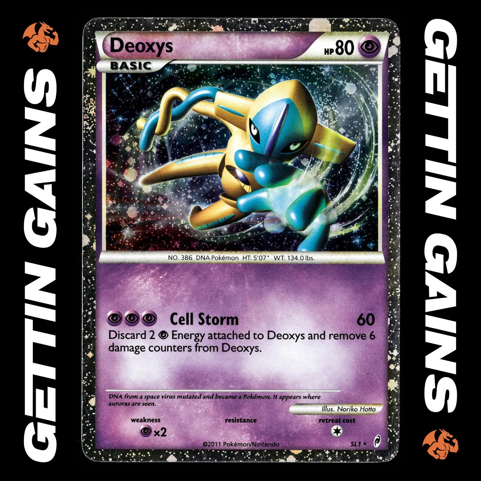 Deoxys - SL1 - Holo Rare - Call of Legends - Pokemon Card - MP