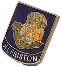 Alfriston Village Small Pin Badge East Sussex