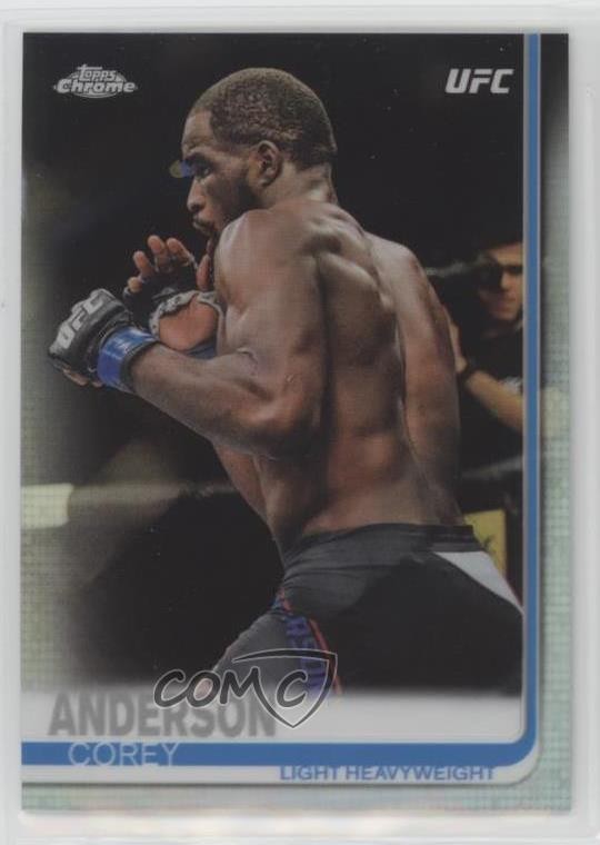 2019 Topps Chrome UFC Refractor Corey Anderson #23 2p7